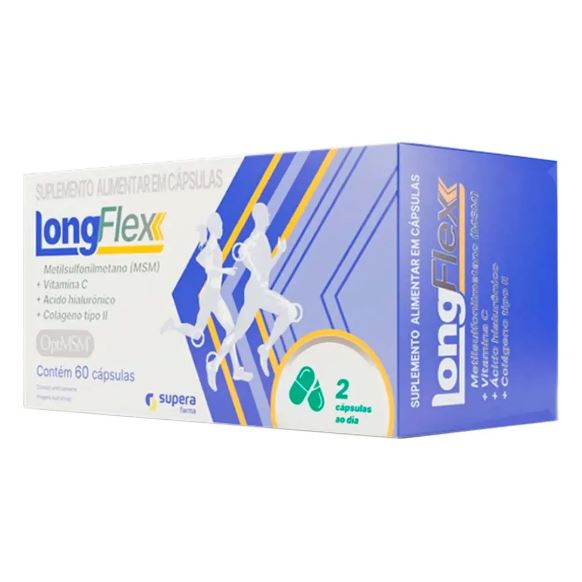 Longflex Suplemento Alimentar com 60 Cápsulas